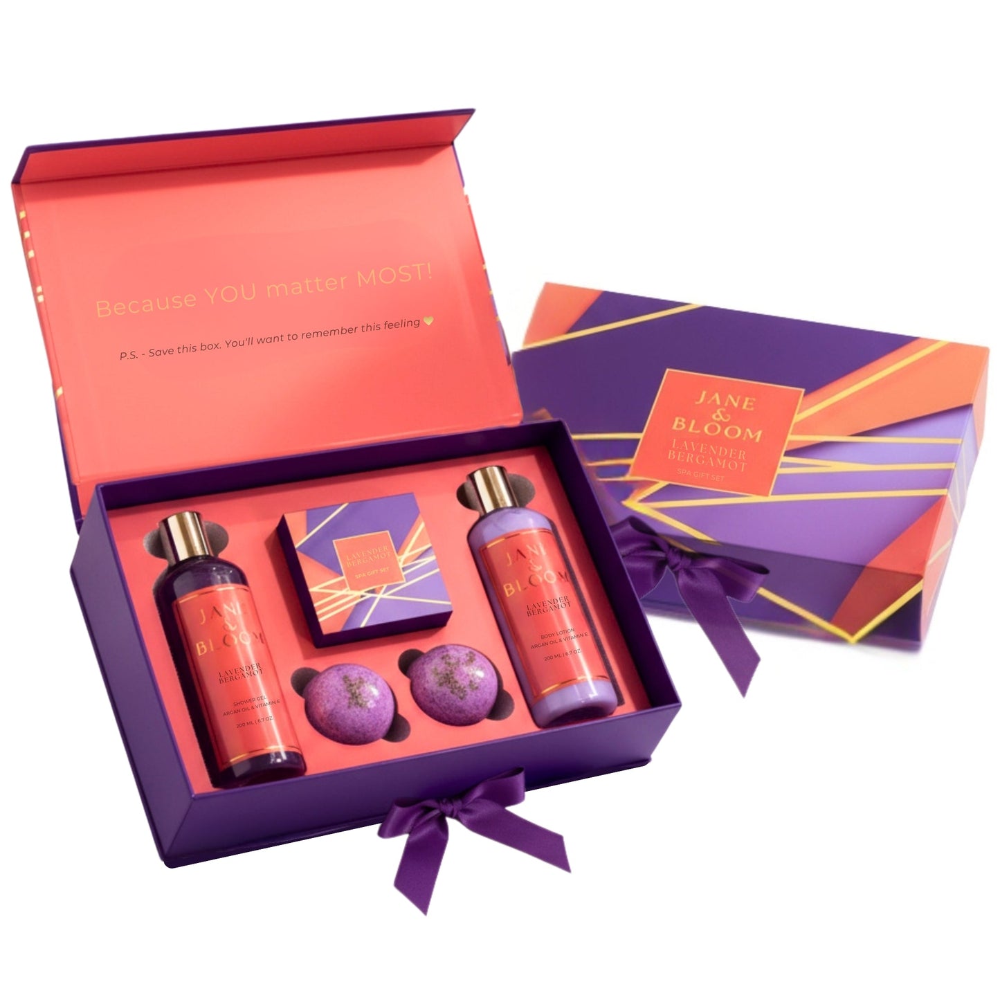 Spa Gift Set Lavender & Bergamot by Jane & Bloom